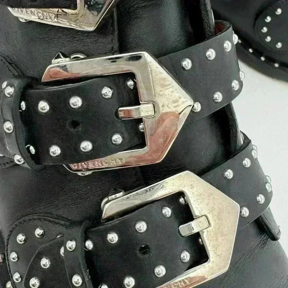 Givenchy leather boots size 7 - Picture 7 of 8